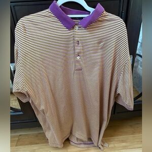 Southern marsh striped polo size L